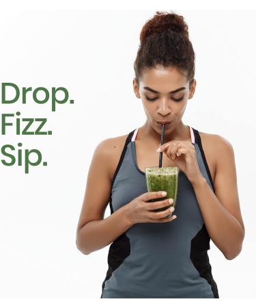 Daily Greens Wholefood Multivitamin with 39+ Organic Plant Superfoods - Immunity & Detox | 15 Effervescent Tablets - Buy Online on GoSupps.com