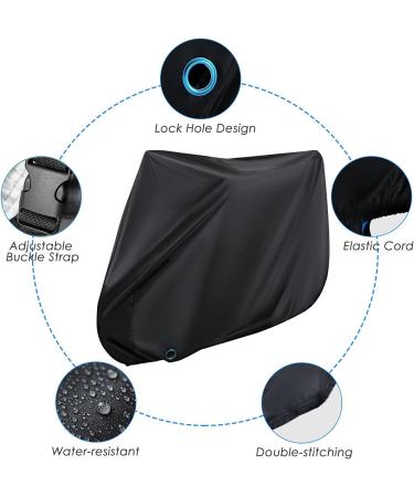 Outdoor Waterproof Asika Bike Cover with Lock Hole - Mountain Bike Protection - Buy Online on GoSupps.com