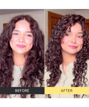 Curl Gel For Frizzy Wavy Curly Hair | Natural Long-Lasting Hold & Definition | Tames Frizz | Aloe Vera Abyssinian Seed Oil Argan Oil & Soy Protein | No Sulphate Paraben Silicone | 50ml x 1 - Buy Online on GoSupps.com