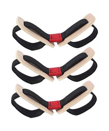 Lurrose Girdles 3pcs Strap Thumb Brace Elastic Exercise Bands Alignment Sling Big Alignment Girdles Thumb Straightener Hallux Valgus Band Stretcher Plain Cloth Elasticity Waist Band