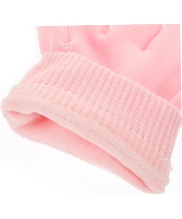 Didiseaon 1 Pair Gel Pink Gloves Moisturizing Gloves Hand Protection Overnight Spa Gloves Hand Lotion Gloves Hand Moisturizer Gloves Hand Caring Gloves Ordinary Cotton Essential Oil 21x14cm Pink - Buy Online on GoSupps.com