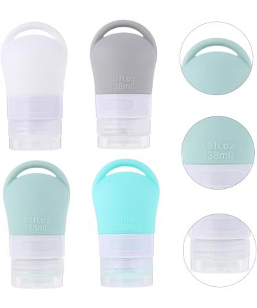Ipetboom 1 Set Silica Gel Bottle Travel Cosmetic Containers Travel Liquid Container Cleaning Solution Bottle Travel Makeup Bottle Travel Lotion Press Tubes Travel Bottle Portable - Buy Online on GoSupps.com