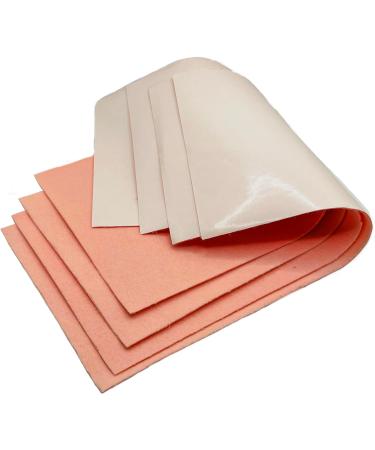 Moleskin Fleecy Web Chiropody Felt - Bumper Pack 4 Sheets (20cm x 45cm x 1mm) Foam Padding Self Adhesive Felt for Corns Ulcers and Blisters - Foot Dressing Podiatry Felt - Buy Online on GoSupps.com