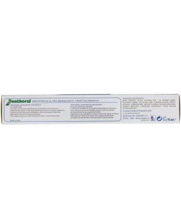  Denthoral Denthoral Ultra White Toothpaste 75 ml - Buy Online on GoSupps.com