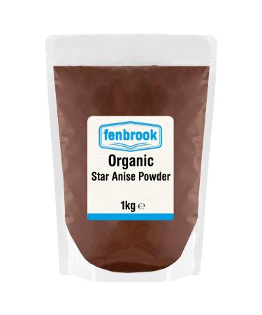Organic Star Anise Powder 1kg | Certified Organic by Fenbrook Organic