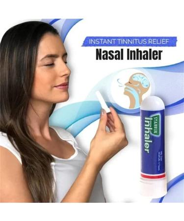 Snellspy 2-Piece Instant Tinnitus Relief Nasal Inhaler - Natural Solution for Blocked Nose - Buy Online on GoSupps.com