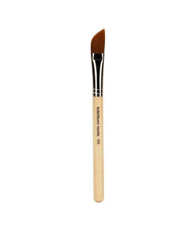 Bdellium Tools Professional Makeup Brush - Special FX Series 135 Large Dagger - With Soft Synthetic Fibers For Drawing Lines and Blending Wider Areas (Bamboo 1pc)