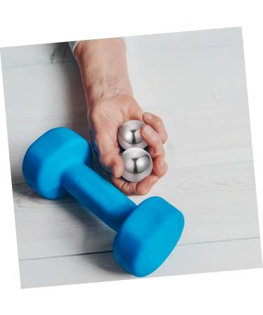 Fomiyes Stainless Steel Fitness Balls - Hand Rolling Massage Balls for Exercise & Training | Durable Metal Sports Toys - Buy Online on GoSupps.com