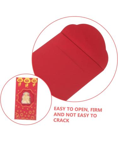 Lurrose 40 Pcs God of Wealth Red Envelope Rabbit Year Red Envelopes 2023 Red Packets Wedding Envelopes Lucky Money Red Purse 2023 Year Red Packets Gift Card Child Chinese Style Gold Leaf Redx4pcs 17.5x9CMx4pcs - Buy Online on GoSupps.com