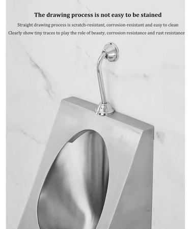Commercial Washout High-Efficiency Urinal Automatic Sensor Urinal Toilet Urinal Wall Mounted Intelligent Touchless Urinal Flush Valve Auto Urinals Used in Hotel Public (Wall) - Buy Online on GoSupps.com