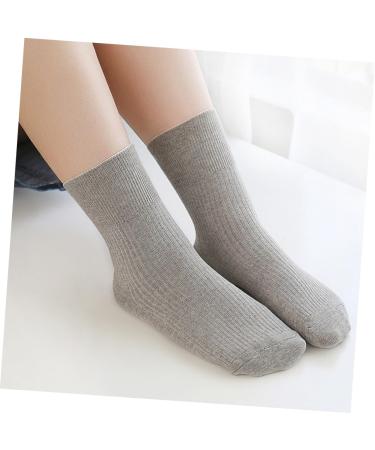 GLEAVI 5 Pairs Diabetic Care & Maternity Socks - Extra Wide, Elastic, Non-Binding Crew Socks for Swollen Feet Women - Combed Cotton, Nursing & Sports Stack Socks - Buy Online on GoSupps.com