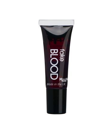 Moon Terror Fake Blood with Applicator 10ml | SFX Make up for Halloween Vampire Zombie Theatre Stage | Special Effects Make up Red