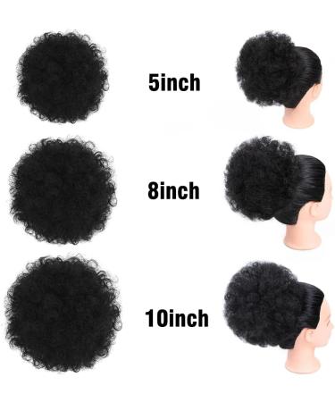 Hair Bun Hairpiece for Women Afro Puff Drawstring Ponytail for Women 8/10inch Synthetic Afro Kinky Curly Hair Bun Extension Hairpieces Clip in Drawstring Ponytail Hairpieces Hair Chignons(30 8inch) 8inch 30 - Buy Online on GoSupps.com