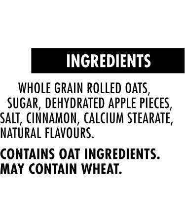 Quaker Apples & Cinnamon Instant Oatmeal Multi-Pack 8 Packets 264g (Pack of 12) - Buy Online on GoSupps.com