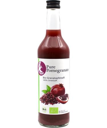 Organic Pomegranate Juice 100% Pure Juice Natural Cloudy Cold Pressed Unfiltered (3x500 ml) - Buy Online on GoSupps.com