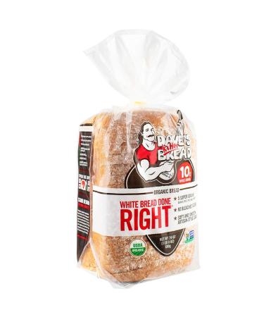 Daves Killer Bread Organic White Bread 24 oz - Premium Quality Loaf - Buy Online on GoSupps.com