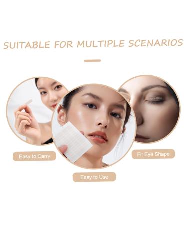 Mikinona 1 Set Double Eyelid Sticker Makeup Accessories Makeup Supplies Makeup Tool Adhesive Tape Invisible Tape Tweezers Invisible Eyelid Stickers Makeup Invisible Eyelid Tapes The Pet - Buy Online on GoSupps.com