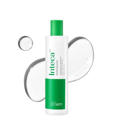 Make P:REM INTECA Soothing Toner Acne-Prone Facial Toner for Sensitive Skin Quick-Calming Vegan Toner with CICA Complex Korean Skin Care 6.76 Fl Oz 200ml