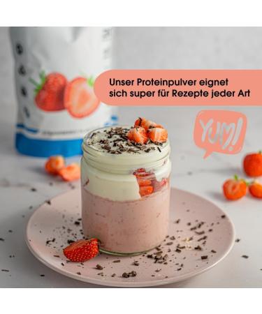 Buy Vegan Protein Strawberry 2x900g - 4K Delicious Plant-Based Protein Powder - Lactose & Soy-Free - Bios Nutrition (Made in Germany) - Buy Online on GoSupps.com