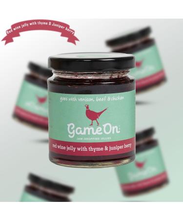 The Bay Tree Game-On Jelly Pick N Mix - Choose From | Red Wine-Jelly Thyme Cider-Jelly Sage Orange-Jelly Cardamom-Chilli Redcurrant Jelly-Mint-Chilli | Pack of 3 - Buy Online on GoSupps.com