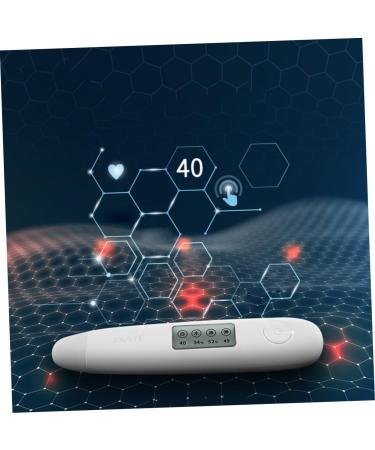 HAPINARY 1pc Skin Tester Facial for Women High Frequency Cosmetic Instrument Lcd Digital Skin Tester Skin Analyzer Monitor Face Care Tester Sensor White Travel Precision - Buy Online on GoSupps.com