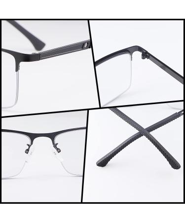 Devirld Progressive Photochrome Multifocus Reading Glasses | UV400 Protection | Blue Light Blocking | Transition Glasses for Men & Women - Black 1.5x - Buy Online on GoSupps.com