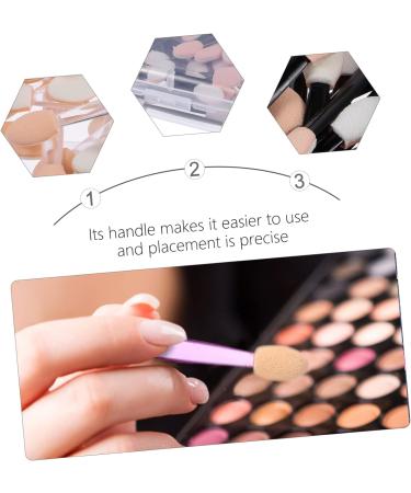 Hemoton 750 Pcs 5 Boxes Double Ended Eyeshadow Brush Eyeshadow Sponge Sponges Makeup Plastic - Buy Online on GoSupps.com