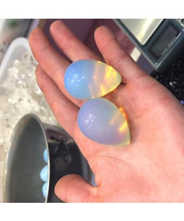 Buy 1.2 Inch Natural Opal Egg Quartz Crystal - Kegel Exercise Stone for Women | International Shipping - Buy Online on GoSupps.com