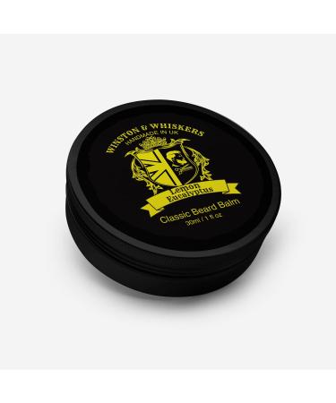 Premium Beard Balm for Men | Natural Beard Conditioner & Moisturizer | Lemon Eucalyptus Beard Wax & Styling Balm - Buy Online on GoSupps.com