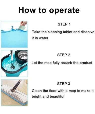 Floor Cleaner for Mopping Concentrated Floor Cleaner Water-Soluble Floor Cleaning Sheets-Surface Cleaner Solution for Wall Tiles Hardwood Tile and Laminate Fragrance Type. (30PCS) - Buy Online on GoSupps.com