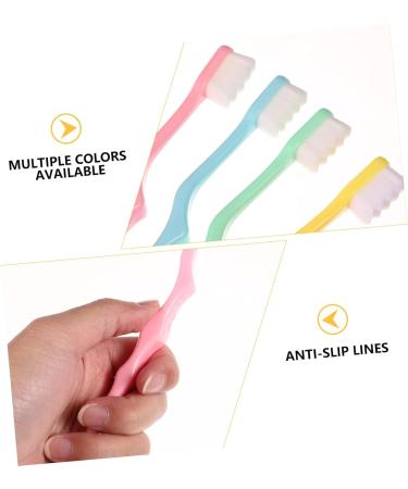 Buy Minkissy 4-Piece Micro Toothbrush Set for Kids & Adults - Travel-Friendly Manual Tooth Cleaning Tools | International Shipping Available - Buy Online on GoSupps.com