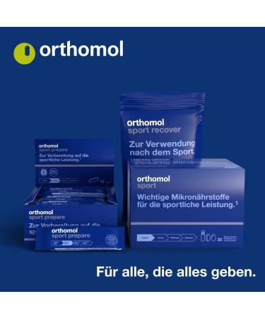 Orthomol Sport Protein - Chocolate Flavor Protein Powder with Creatine & BCAAs for Optimal Recovery | 16 Daily Portions - International Shipping Available - Buy Online on GoSupps.com