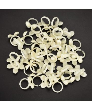 50 Pieces Nail Art Display Rings - Showcase Nail Colors & Patterns | Nail Polish Holder & Polishing Plate for Creatives - Buy Online on GoSupps.com