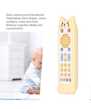 Buy Simulation Baby Remote Control Toys - Educational Musical Toddler TV Remotes for Learning | Cat Cover & White Design - Buy Online on GoSupps.com