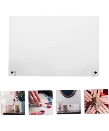 minkissy 1 set Display Strips Acrylic Design Salon Practice Transparent Board Rack Art Sample Practical for Holder and Showing with Tips Polish False Nail Professional Color Tip Clear - Buy Online on GoSupps.com