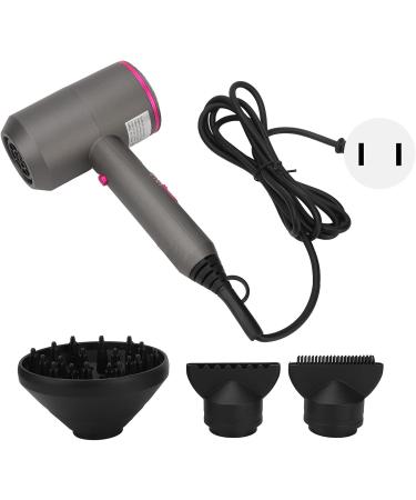FILFEEL Powerful Professional Ionic Hair Dryer with Fast Drying 1800W 3 Heat/2 Speed Low Noise Black. Travel Size for Salon Home & Travel (US Plug 100 240V 110V) - Buy Online on GoSupps.com