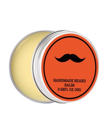 Bart flushing for men-bar flushing beard moisture cream for thicker face hair growth natural beard care mustache balm 0.68 ounces of beard products for men Tsuchiya
