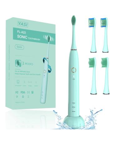 1000 Rechargeable Electric Toothbrush Green