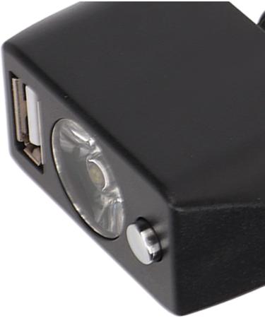 Lianglide Electric Wheelchair Light 3 Pin XLR Head USB Charging Adjustable Angle LED Power Wheelchair Lighting Controller - Buy Online on GoSupps.com