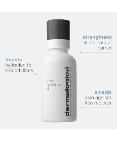Dermalogica Phyto Replenish Oil 1.0 Fl Oz - Fast-Absorbing Smoothing Face Oil for Dewy Skin - Buy Online on GoSupps.com