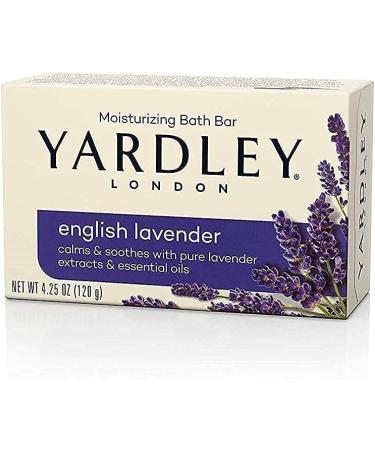 Buy Yardley Bath Bars English Lavender 8oz - International Shipping Available - Soothing Lavender Scent for Relaxation - Buy Online on GoSupps.com