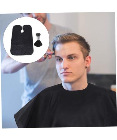 MAGICLULU 1 Set Barber Cloth Haircut Cleaning Brush Neck Duster Brush Dyeing Styling Cloth Hairdressing Shawl Styling Apron Salon Cape Shawl Removal Brush - Buy Online on GoSupps.com