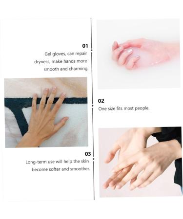  Beavorty Beavorty 4 Pairs Moisturizing Dry Hands Facial Cleansing Softeners For Hands Missing Silica Gel Cosmetic Nursing Kit - Buy Online on GoSupps.com