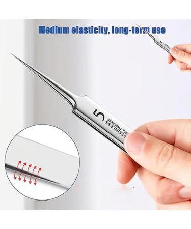 Usiveinborn Blackhead Remover Usiveinborn Tweezers Professional Facial Blackhead Remover Tweezers Usiveinborn Blackhead Tweezers Blackhead Remover Kit (F) - Buy Online on GoSupps.com
