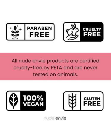 Nude Envie Cream Blush Pink with Hyaluronic Acid - Certified Vegan & Cruelty-Free Formula for All Skin Tones | Greatness - Buy Online on GoSupps.com