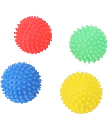 Eco-Friendly Silicone Dryer Balls - Reduce Drying Time Reusable 4 PCS (Red Yellow Blue Green) for Apartments - International Shipping - Buy Online on GoSupps.com