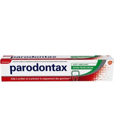 Parodontax Fresh Care Toothpaste Anti-Tartar Action Helps Stop and Prevent Bleeding Gums Improved Taste Pack of 6x75ml - Buy Online on GoSupps.com