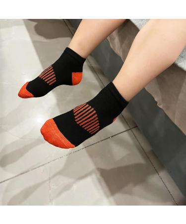 TSmollyu Boys 24 Pack Cotton Low Cut Athletic Socks - Ages 7-10 - Multicolor #3 - Buy Online on GoSupps.com