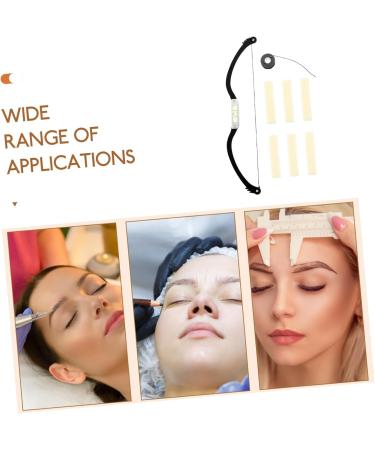 POPETPOP 1 Set Arch Embroidery Eyebrow Ruler Makeup Stencil Line Ruler Eyebrow Shaper Bubble Drawing Ruler - Buy Online on GoSupps.com