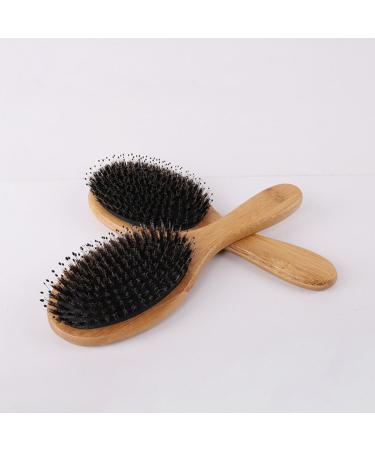 Healifty Bristle Paddle Hair Brush Scalp Hair Brush Comb Paddle Cushion Hair Massage Brush for Curly and Tangled Hair - Buy Online on GoSupps.com